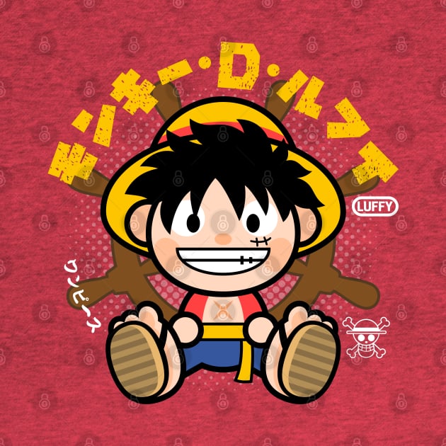 Luffy Chibi by JacsonX